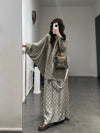 Mutedance 25 Spring/Summer Printed Skirt MD-MD25SS133-GREY (MD25SS131)